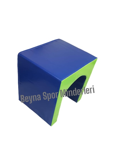 Jimnastik Tünel U Minder 60 x 60 x 50 CM Çok Renkli