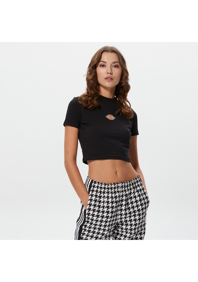 Dıckıes Dickies Maple Valley Kadın Siyah Crop T-shirt