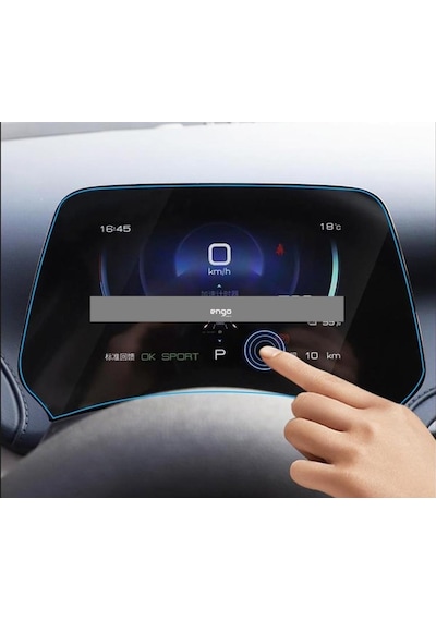 Byd Dolphin Ekran Koruyucu Dijital Gösterge 5 İnç Nano ' Sadece Ekran Koruyucu