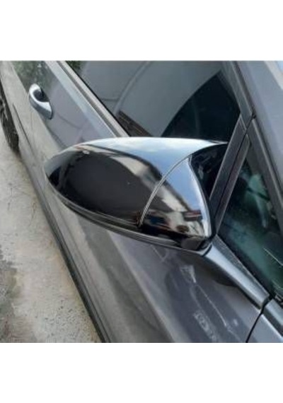 Vw Golf 7 - 7.5 Yarasa Ayna Kapağı - Piyano Black
