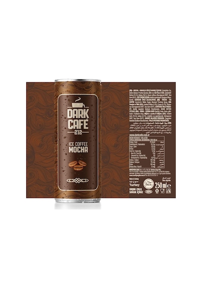 Dark Café 212 Soğuk Kahve Mocha 250 Ml X 12 Adet Hazır