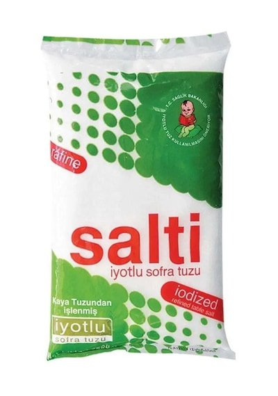 Salti İyotlu Öğütülmüş Çankırı Kaya Tuzu 1500 G