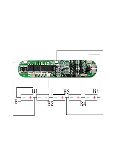 5s 15a Bms 21v 18650 Lityum Pil Şarj Koruma Devresi