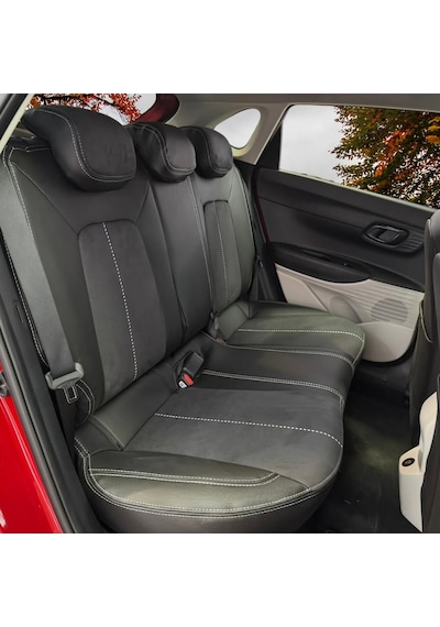 Hyundai İ20 Uyumlu Araca Özel Oto Koltuk Kılıfı 158543 Siyah