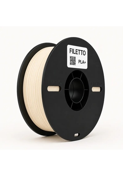 Filetto Pla+ Filament - Kemik Beyazı - 1.75mm - 1 Kg