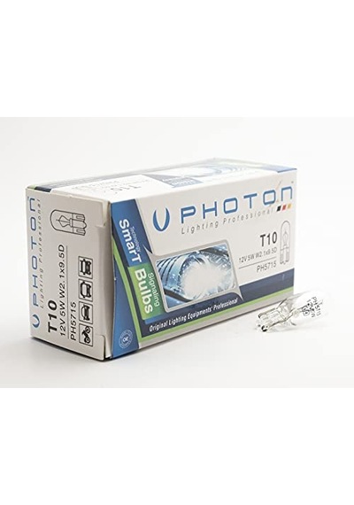 Ampul T10 12v W5w Dipsiz Minyatür - Pht Ph5715