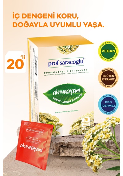 Civanperçemi Bitki Çayı 20'li Süzen Poşet