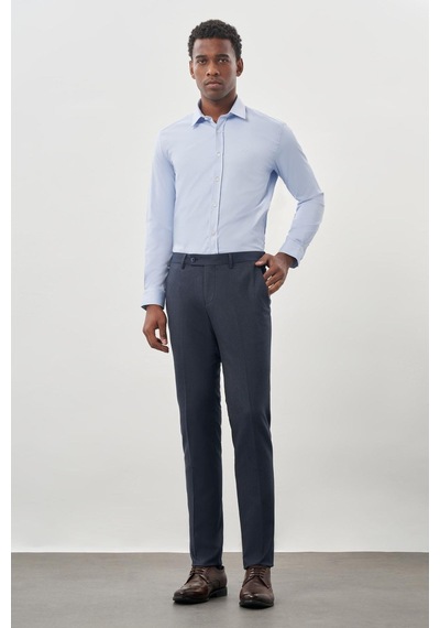 İmza Lacivert Düz Gabardin Esnek Yan Cep Slim Fit Classic Pantolon 1003245209 202 Lacivert İmza Lacivert Düz Gabardin Esnek Yan Cep Slim Fit Classic Pantolon 1003245209 202 Lacivert