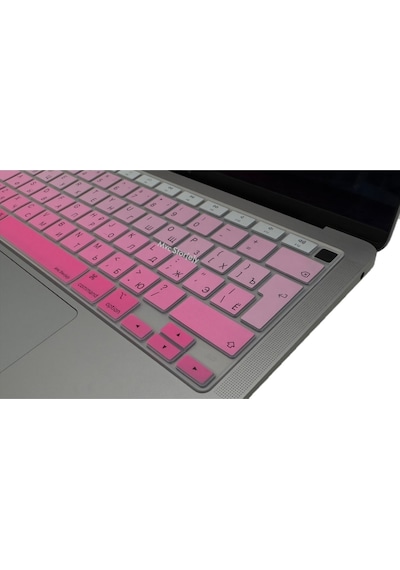 Rusça Klavye Koruyucu Apple Uyumlu MacBook Air Pro M1-m2-m3 A2681 A2941 A2442 A2485 Gradient 001