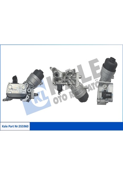 Motor Yağ Soğutucu - Fiat Linea, Grande Punto, Punto, Doblo, Idea, Strada, Mito - Kale-355960 58712724