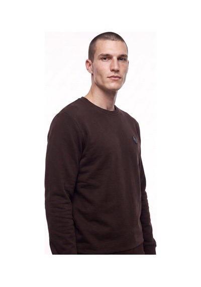 Discovery Expedition D5wm-swt3940 Kahverengi Erkek Sweatshirt Koyu Kahverengi