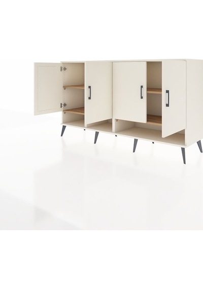 Hyperion Konsol 6 Raflı 4 Kapaklı 176x44x99 Aytaşı-aytaşı/çam Aytası - Aytası Hyperion Konsol 6 Raflı 4 Kapaklı 176x44x99 Aytaşı-aytaşı/çam Aytası - Aytası
