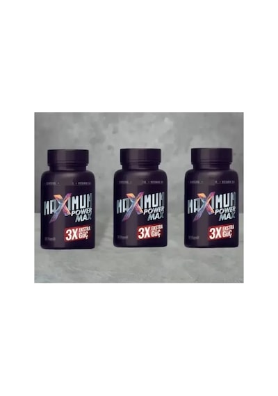 Hubrendy Sh Maximum Power Max 3x Effect Erkeklere Extra Sertlik Maxìmum Güç 30 Lu X 3 Adet