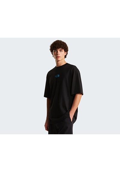 The North Face M Liquid Logo Oversize Erkek Outdoor Tişörtü Nf0a8g9ujk31 Siyah