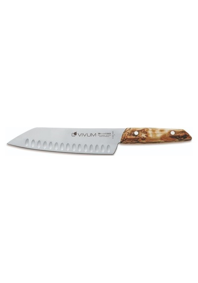 Vıvum Santoku Şef Bıçağı 18 Cm Metal