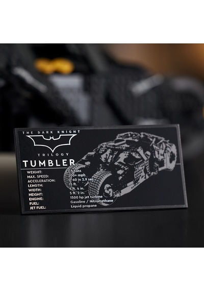 Dc Batman Batmobile Tumbler 76240 - Yetişkinler İçin Koleksiyonluk Ve Sergilenebilir Model Yapım Seti 2049 Parça
