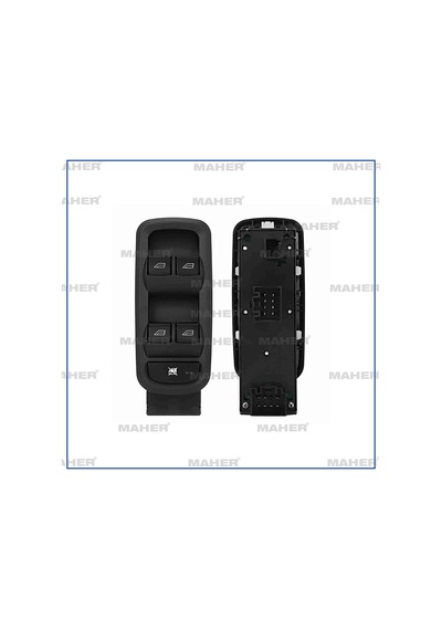 Bzt Ford Fiesta 2008-2012 Cam Açma Düğmesi Dörtlü Ayna Ayar Düğmeli Çerçeveli Sol 8a6t14a132cc