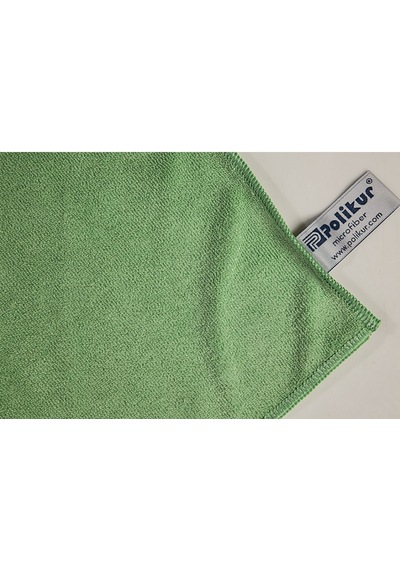 Polikur 3222 Mikrofiber Temizlik & Kurulama Bezi 40X40 Cm. Yeşil 1 Adet