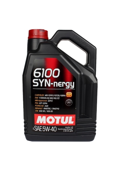 Motor Yağ 5w40 4lt 6100 Syn-nergy Spec 5w40 4lt / Mot