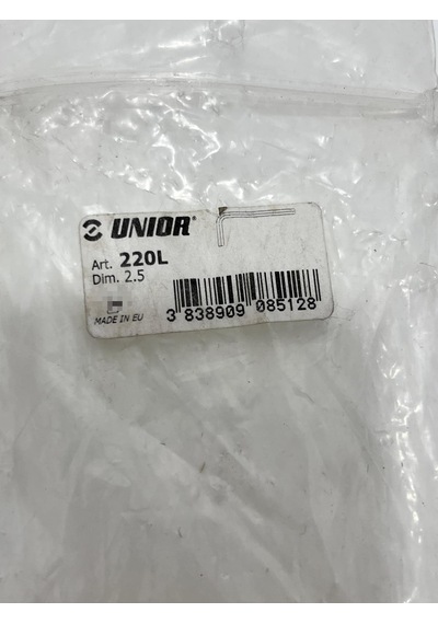 Unior 220l 6 Köşe Allen Anahtar 2,5mm 1 Adet