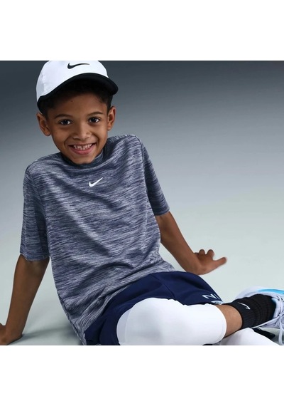 Nike Hj3771-410 Dri-fıt Kısa Kollu Genç Çocuk Tişört - Lacivert