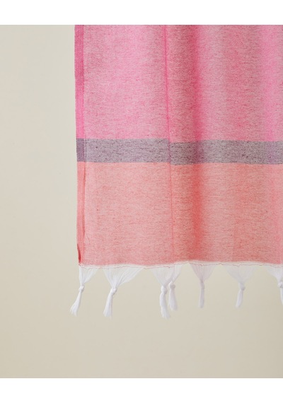 Zazzy Rejenere Çizgili Peştamal 80x150 Cm Pembe-mor-yeşil