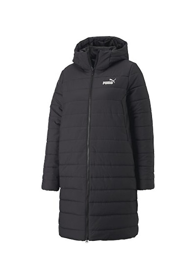 Puma 84894201 Ess Hooded Padded Coat Kadın Mont Siyah
