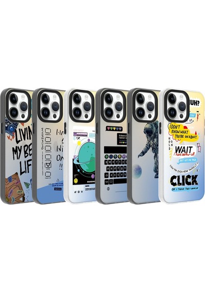 More Tr Apple Uyumlu iPhone  14 Pro Kılıf Desenli Zore Dragon Sert Kapak