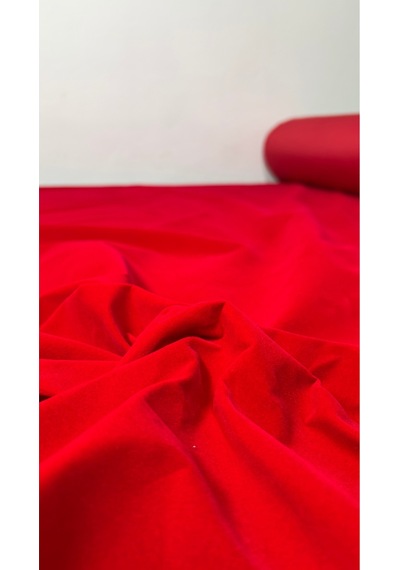 Flok Süet Suni Deri 100 X 150 Yapışkansız Kırmızı