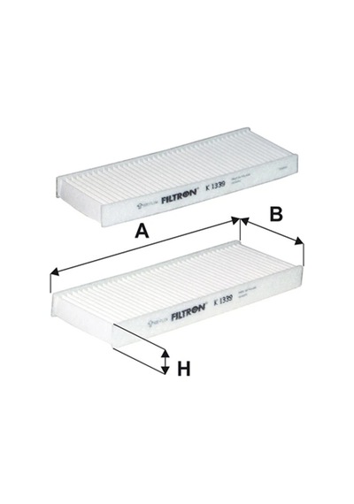 K1339-2x - Kabin Hava Filtresi - Filtron