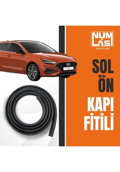 Hyundai İ30 2018-2025 Sol Ön Kapı Fitili-a Kalite-numlas-nm6201