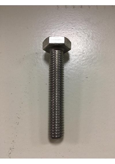 M10x55 Din 933 A2 Akb Tam Diş Paslanmaz İnox Civata 10 Ad