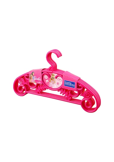 Lisanslı Kız Çocuk Elbise Askısı 4'lü Pembe