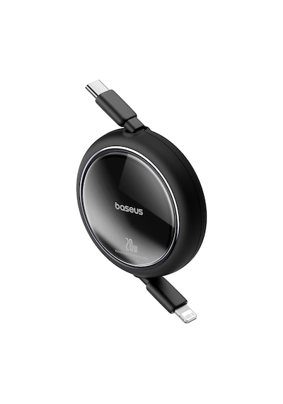 Baseus Free2pull Usb-c 20w Makaralı Hızlı Şarj Ve Data Kablosu, Siyah 100 Cm