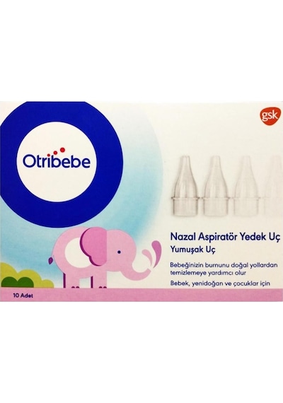 Otribebe Nazal Aspiratör Yedek Yumuşak Uç 10 Adet