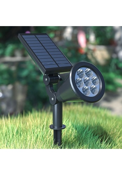 Güneş Enerjili Dekoratif Yeşil Led Bahçe Ve Çim Spot Lambası - Peyzaj & Yol Aydınlatma