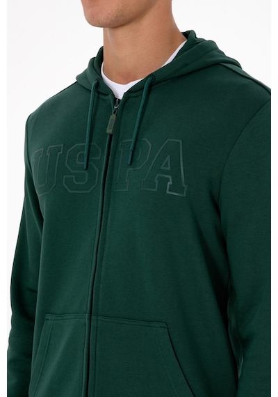 U.s. Polo Assn. Erkek Koyu Yeşil Hırka Örme 50313719-vr079 Koyu Yesıl