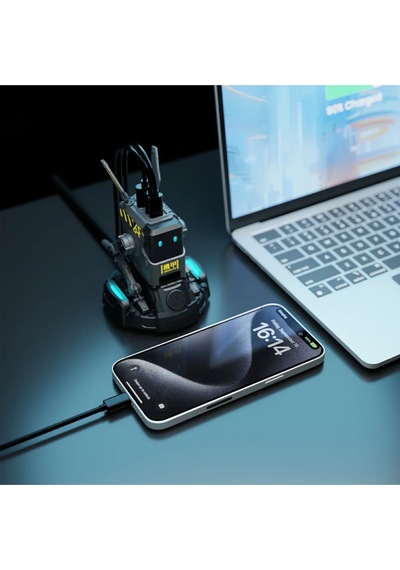 Gravastar  DELTA35 Şarj Adaptörü Uyumlu Işıklı Masaüstü Standı