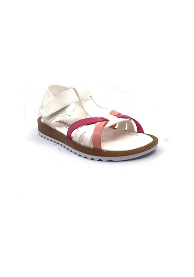 Şirin Bebe 02 Beyaz Kız Çocuk Yazlık Sandalet Ayakkabı
