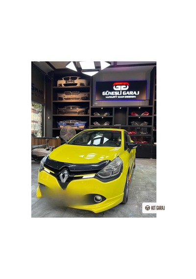 Kit Garaj Renault Clio Makyajsız Ön Ek Plastik Boyasız