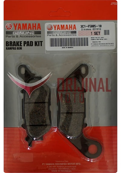 Yamaha Nmax 125 155 Arka Fren  Balatası