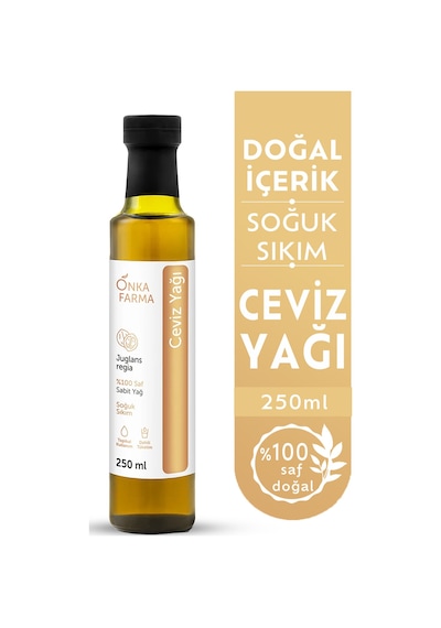 Onka Farma Ceviz Yağı 250 ML