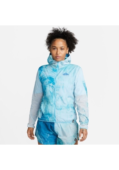 Nike Repel Trail Running Kadın Ceket Mavi