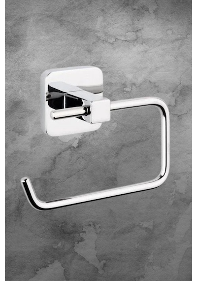 Tema Kare Serisi Kapaksız Tuvalet Kağıtlığı Paslanmaz Ss 304 Krom Banyo Wc Kağıtlık Krom