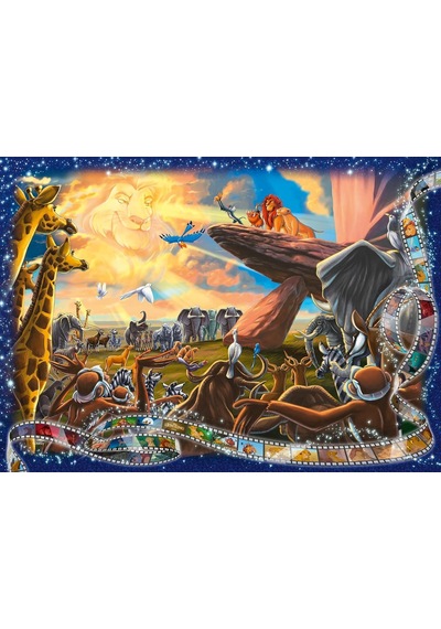 1000 Parçalı Puzzle Wd Aslan Kral