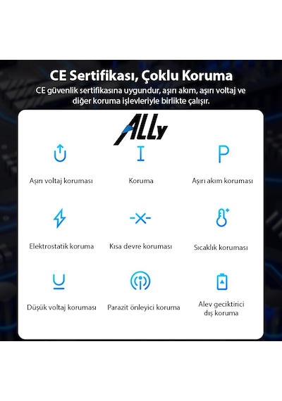 Ally Te-pd14 30w Type-c- Usb C Hızlı Şarj Adaptörü