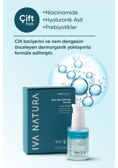 Iva Natura Leke Karşıtı Çift Fazlı Nemlendirici Cilt Bakım Serumu 30 ML