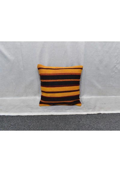 Zehra Abla Halı Yeni El Dokuma Dekoratif Kilim Kırlent Yastık Kılıfı 6033