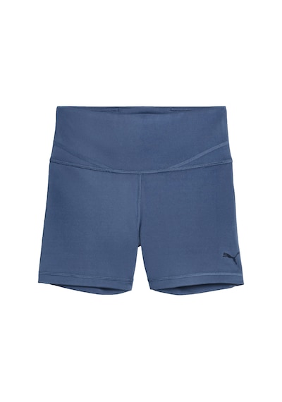 Puma Puma W Puma Shape Short Tight 4" Kadın Mavi Koşu Şortu 1024 Lacivert
