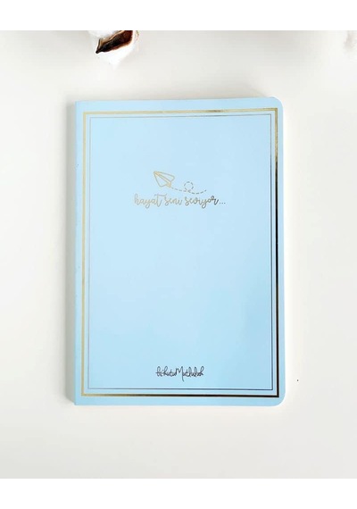 Tr Bullet Journal Pastel Defter Serisi, 1 Adet Pastel Defter Seti, 14x20cm, 64 Yaprak, Noktalı İç Sayfalar Genel